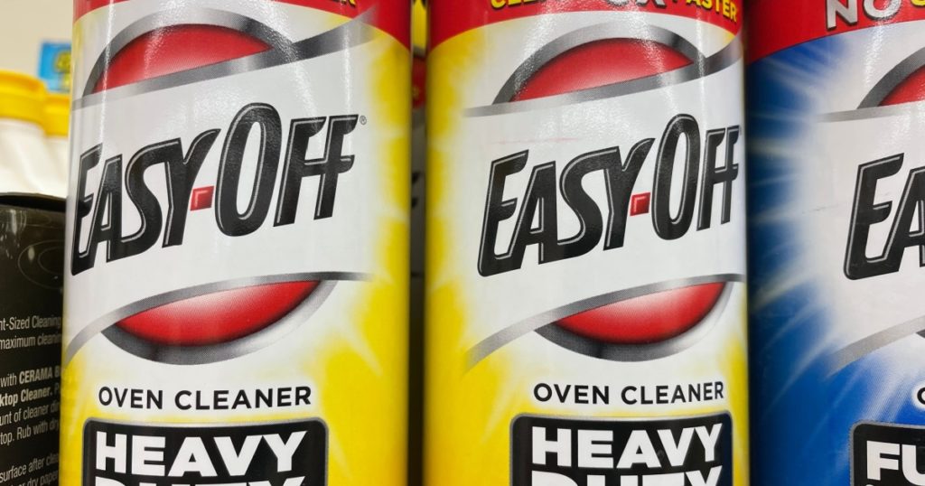 Grovetown, Ga USA - 05 24 22: Retail store Easy Off Cleaner