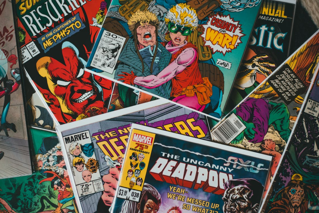 ‘60s kids Buying Comic Books for a Dime