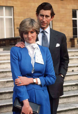 Princess Diana's engagement announcement.