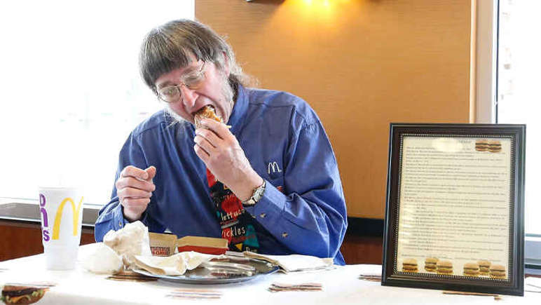 Donald Gorske - the man who ate the most big macs.