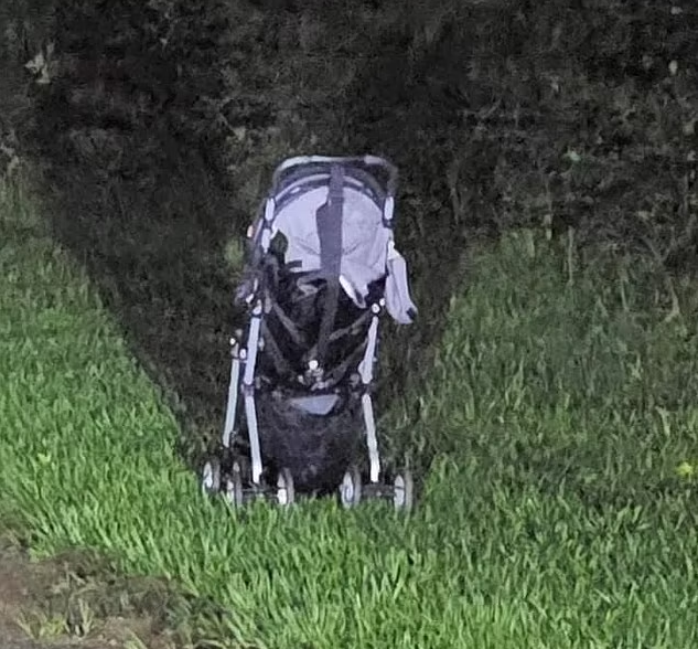 A woman has warned people not to stop if they see abandoned strollers by the roadside