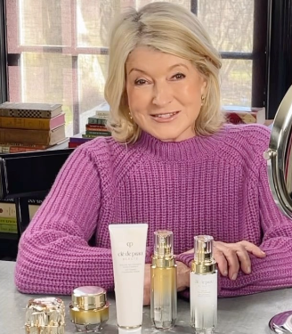 Martha Stewart on consistent facial treatments