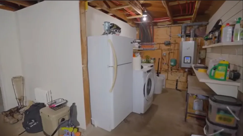 Even the laundry room received special attention.