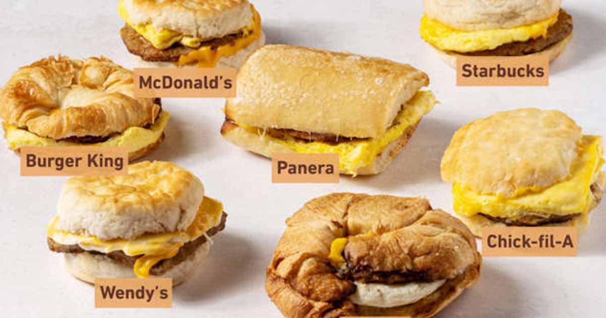 These Are The 7 Best Fast-Food Breakfast Sandwiches