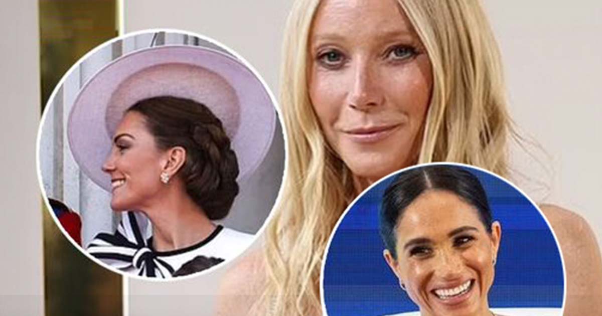 Gwyneth paltrow sends message of support to kate middleton after first