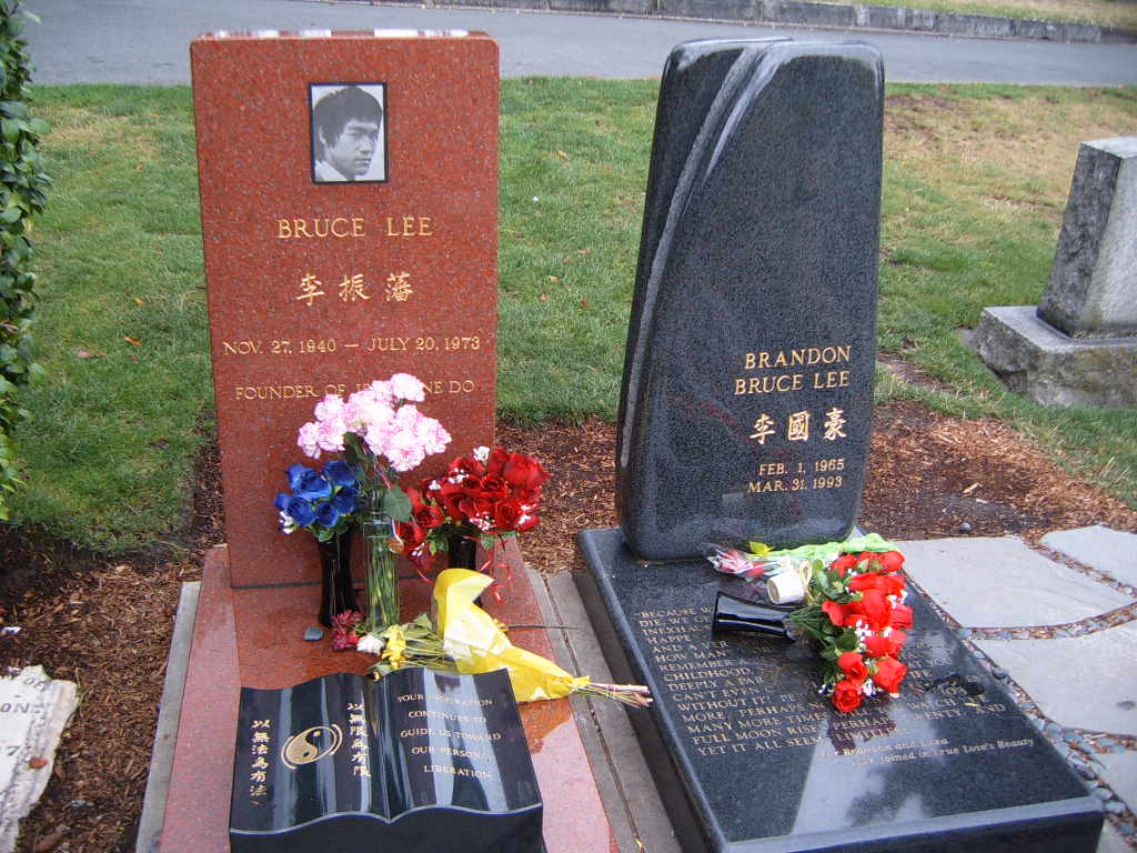 Bruce Lee's gravesite