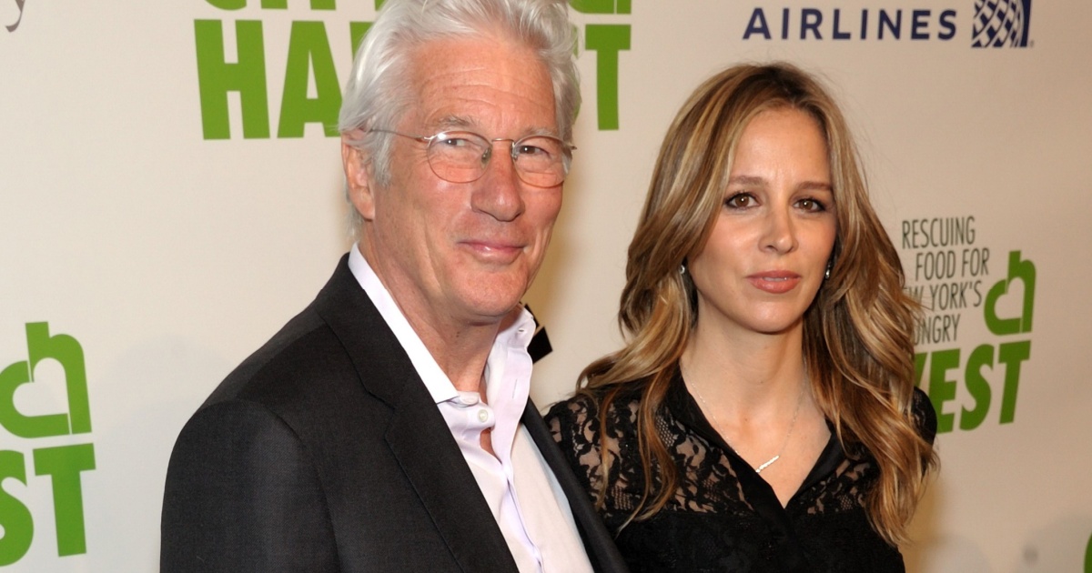 Actor Richard Gere and Alejandra Silva attend City Harvest: The 2019 Gala on April 30, 2019 at Cipriani 42nd Street in New York City