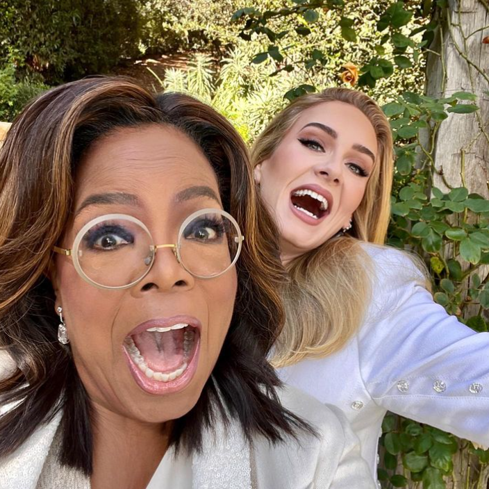 Oprah Winfrey and Adele - both celebrities accused of using Ozempic