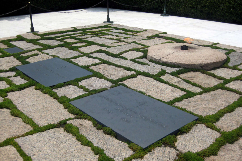 John F. Kennedy's gravesite