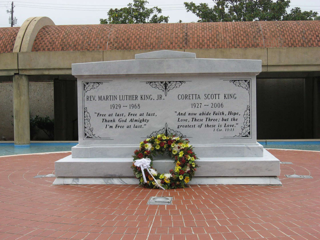 Martin Luther King Jr. grave