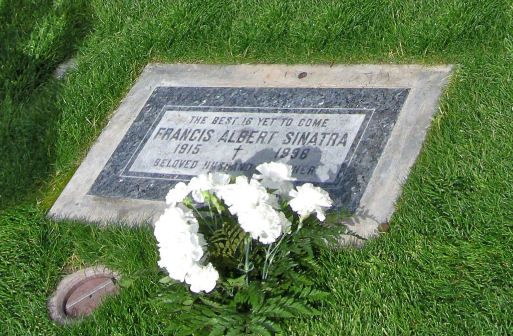 Frank Sinatra's grave