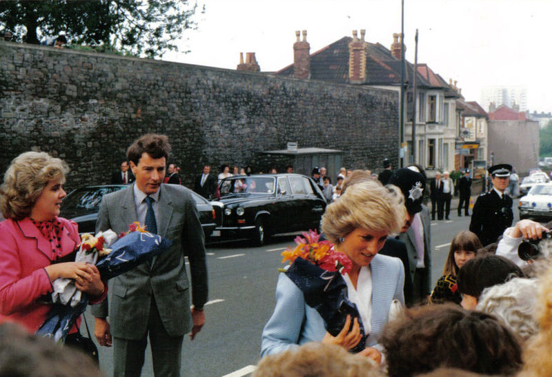 Princess Diana, Bristol 1987