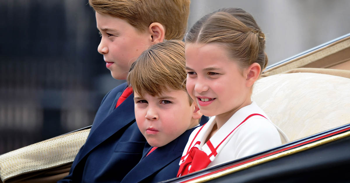 Prince George and his siblings