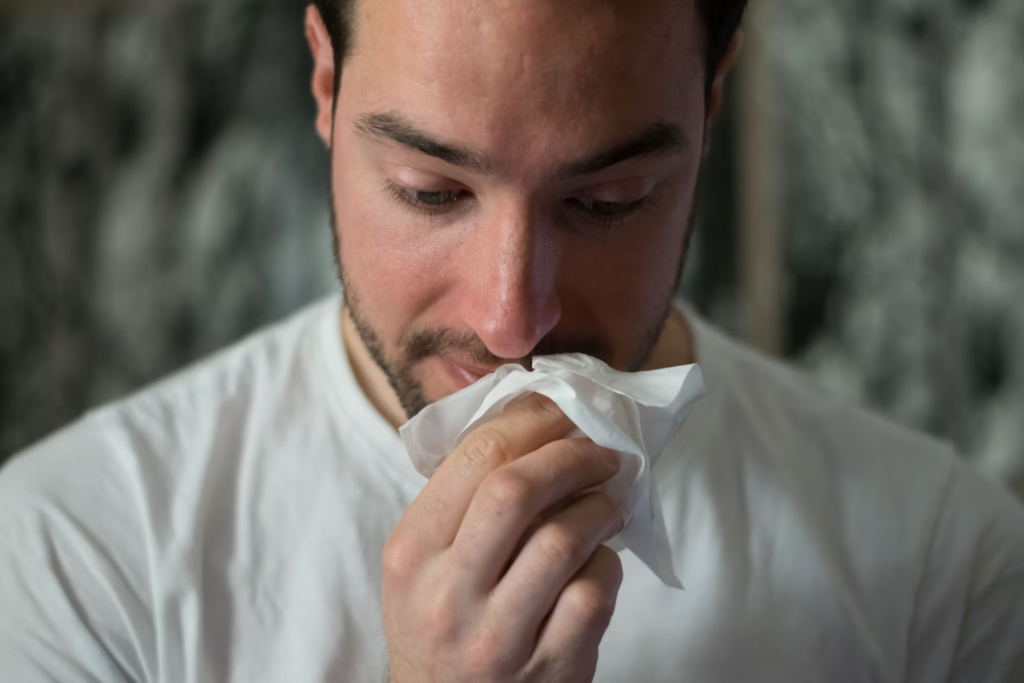 Blowing Nose