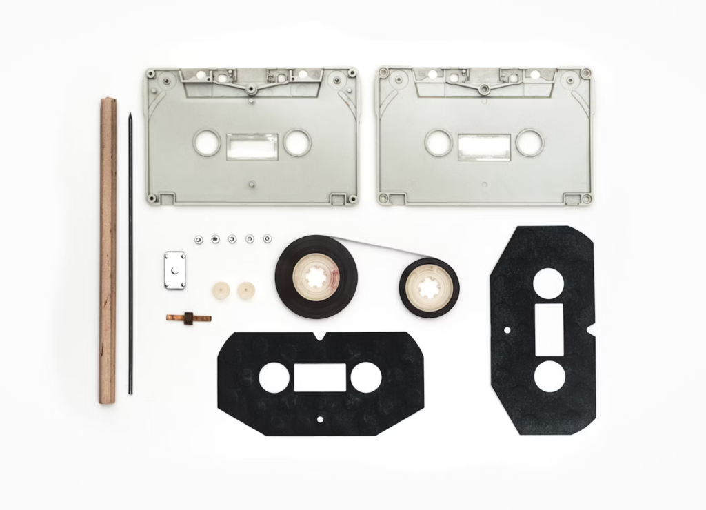 Parts of a VHS Tape