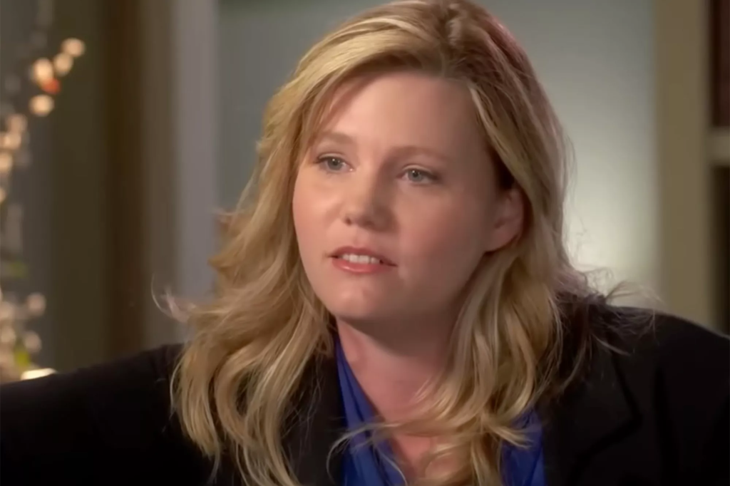 Jaycee Dugard during an interview with ABC News.