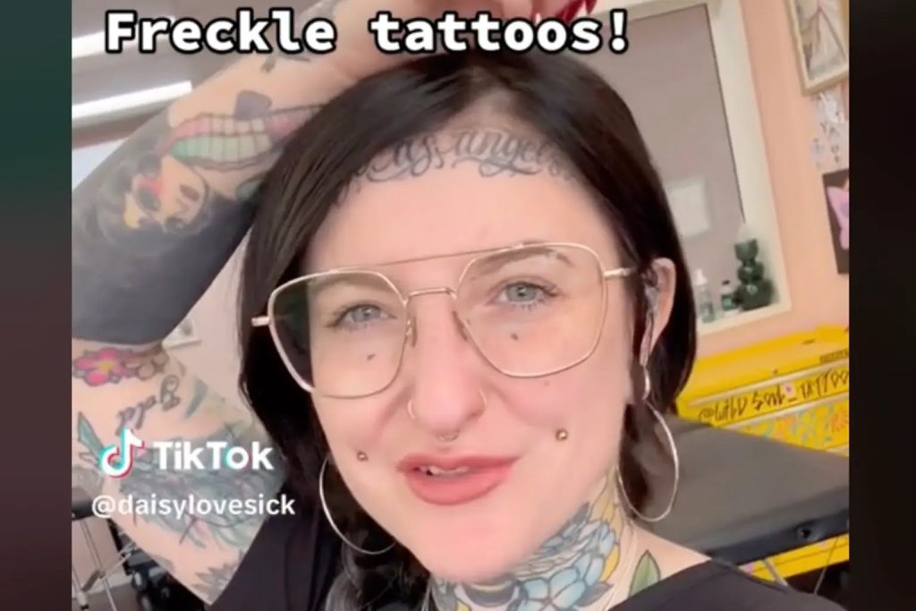 The tattooist who did it, Daisy Foxglore