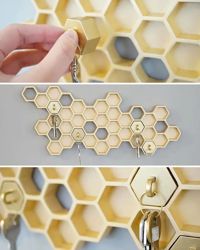 Honeycomb Keyholder