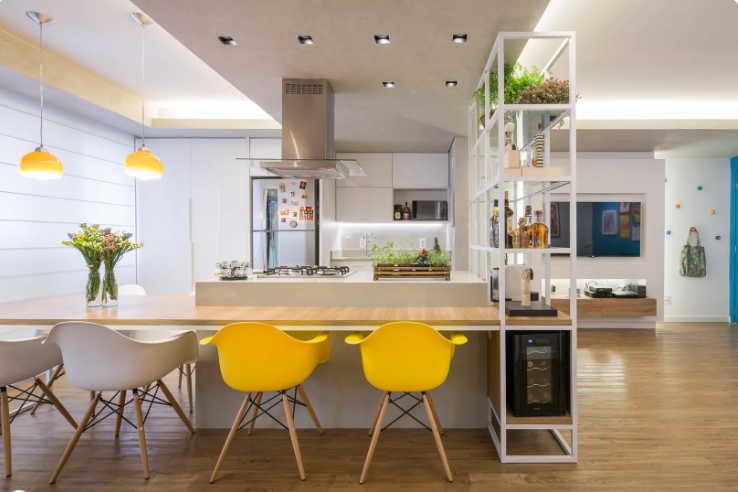 Open shelving