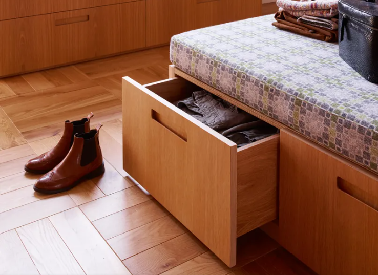Under-bed storage cabinets