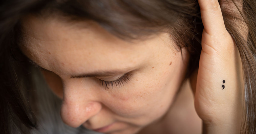  If You See Someone With a Semicolon Tattoo, Here’s Why It’s So Important - Featured image