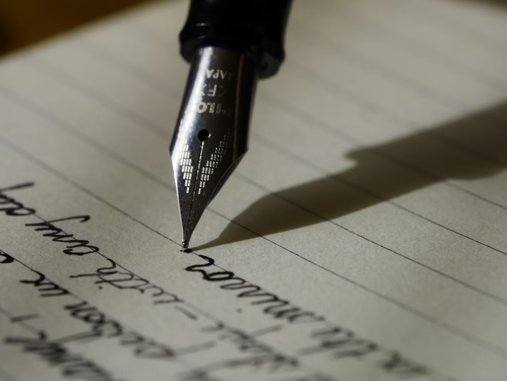 Cursive writing