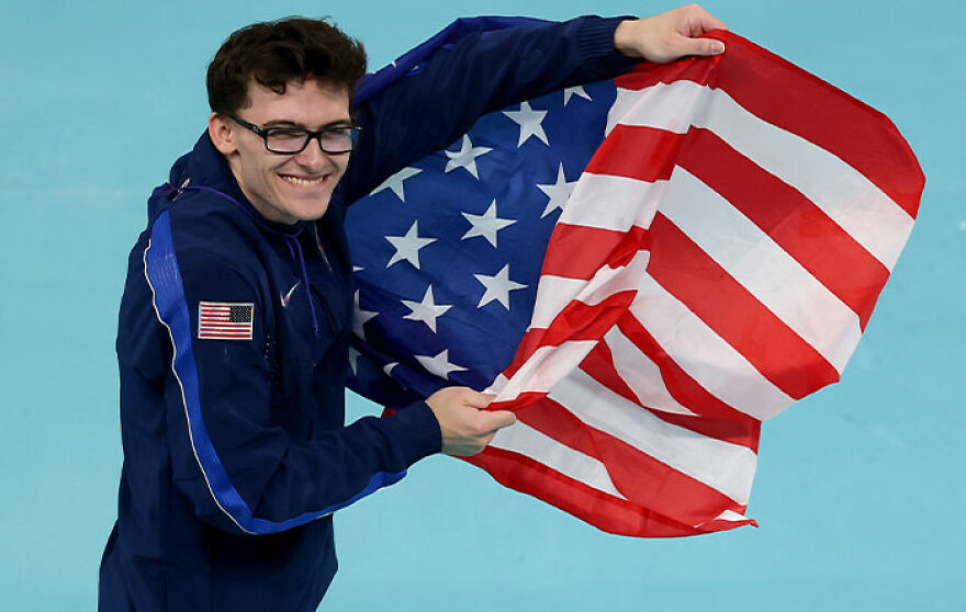 American gymnast compared to Clark Kent