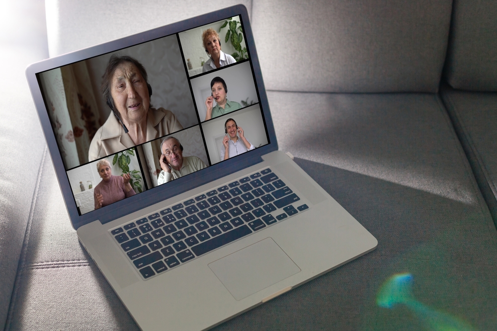 video call from home, screen, Webcam, communicate online
