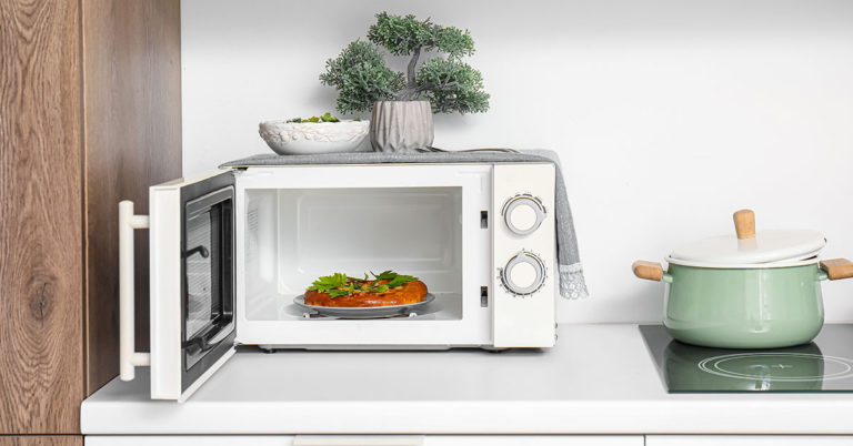 Woman Places Microwave in Ingenous Spot After Kitchen Renovation - Featured image