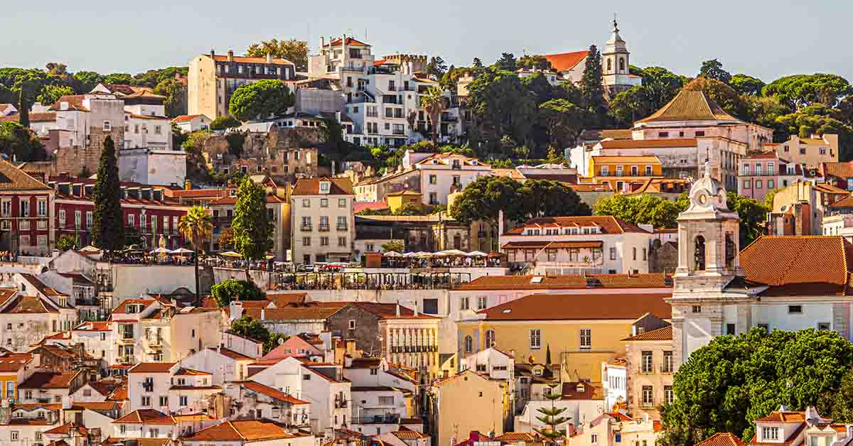 Lisbon, the capital of Portugal