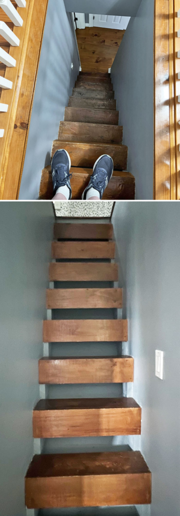 Stairs in airbnb