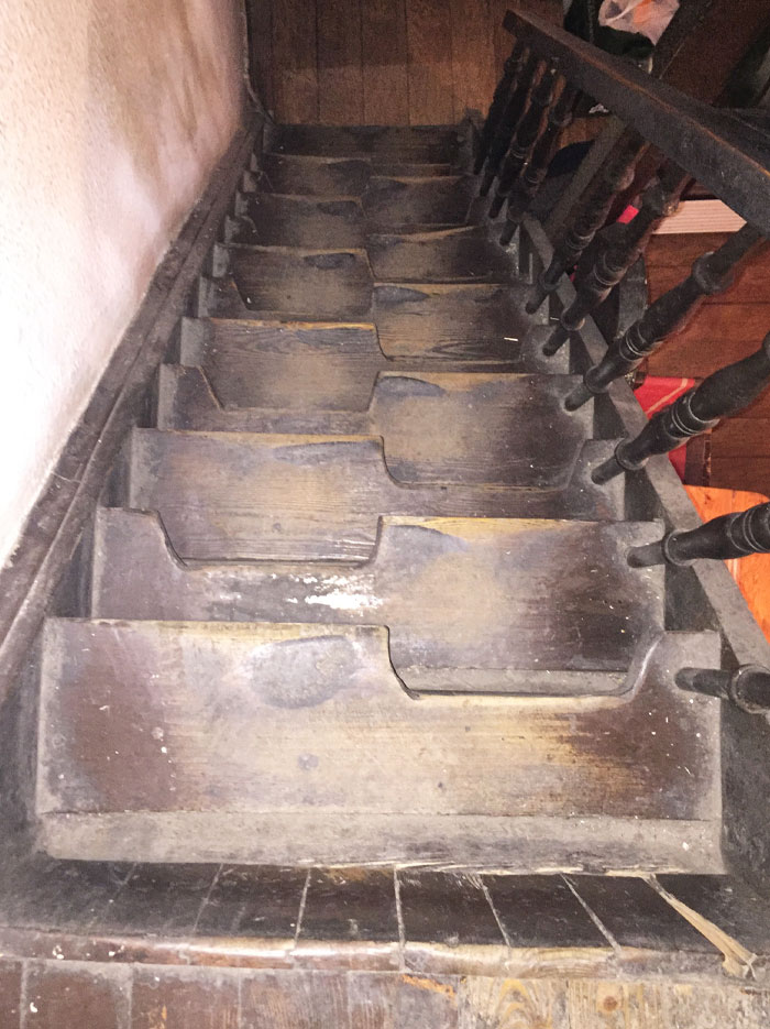 narrow stair