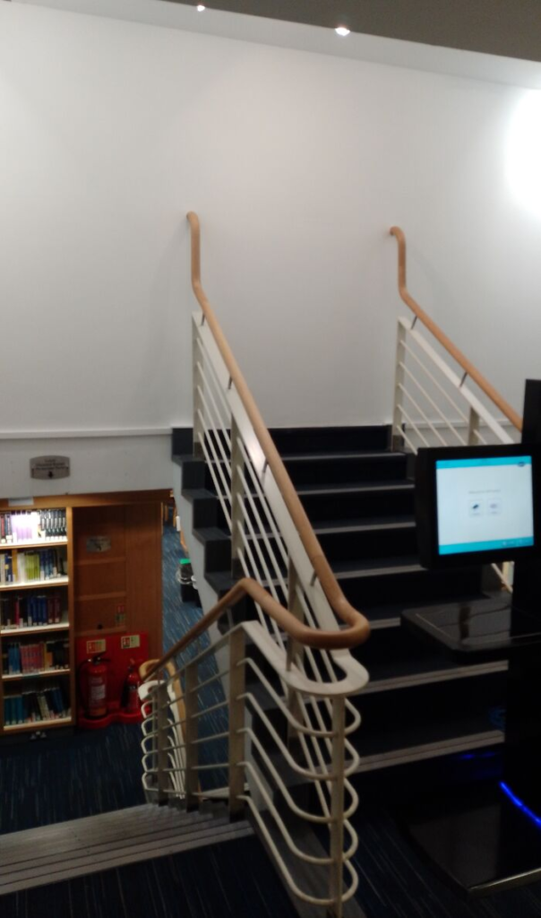 university stair