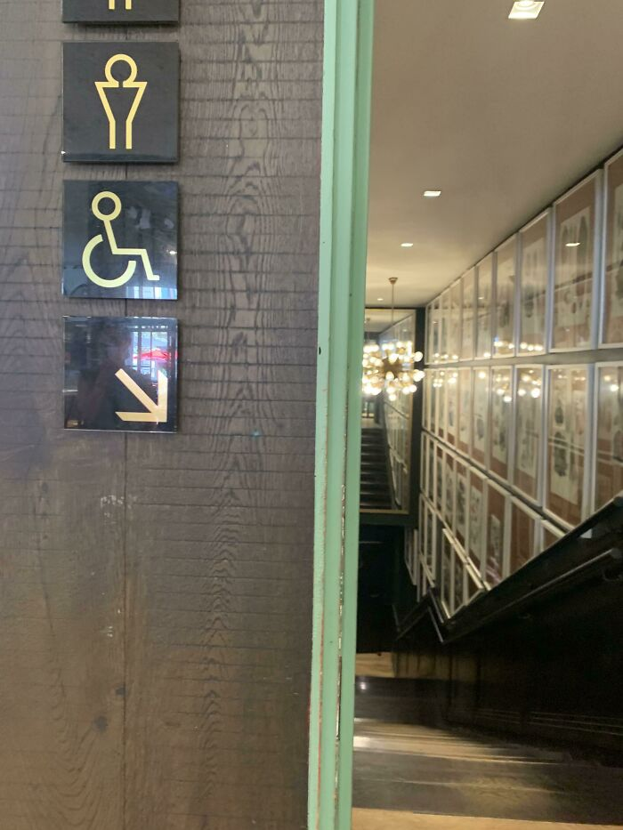 washroom sign 