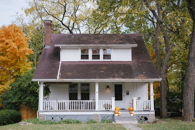 house in the suburbs