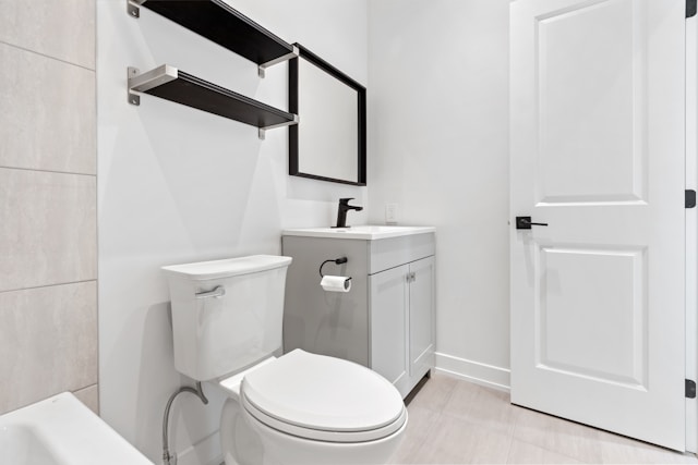 white toilet