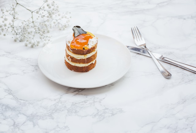 carrot caramel cake