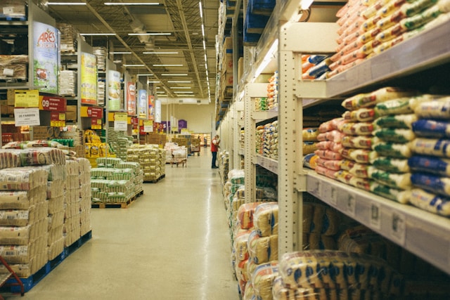 aisles in walmart