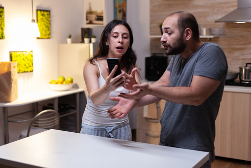 couple arguing