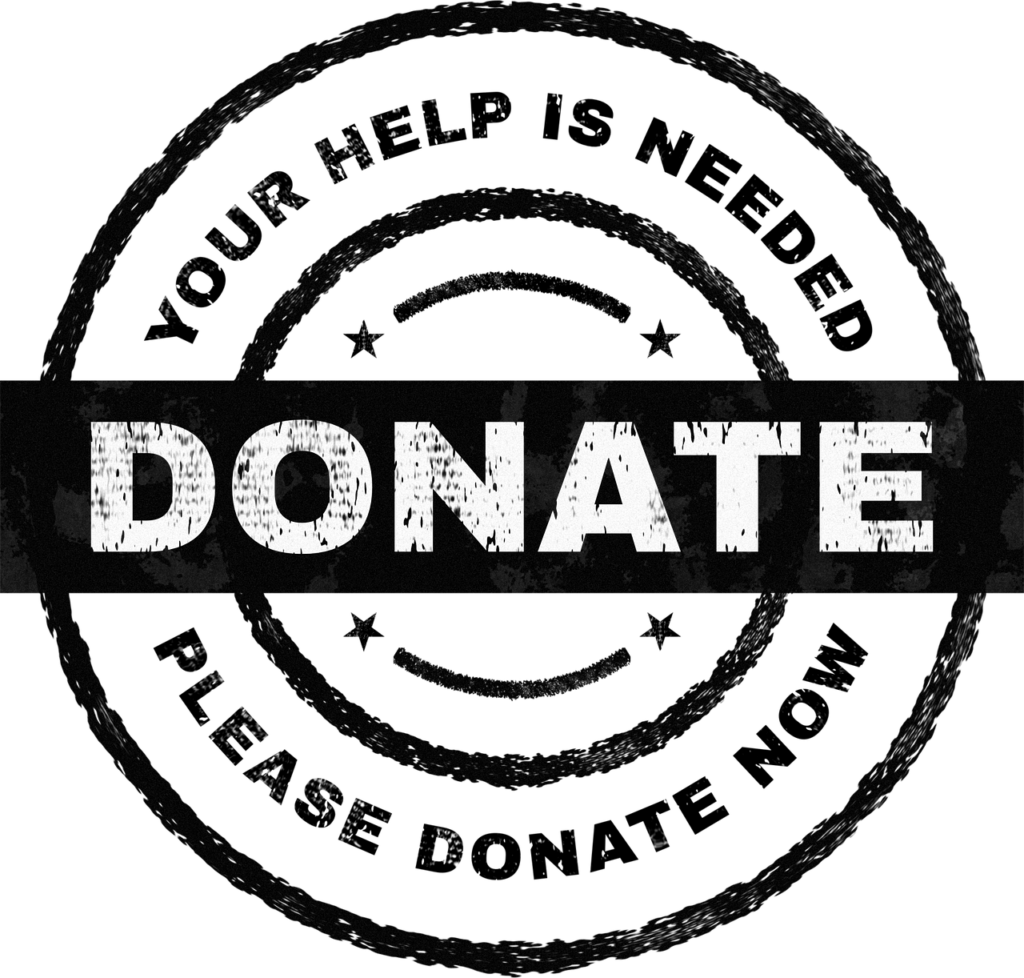 Your Help Is Needed
Please Donate Now