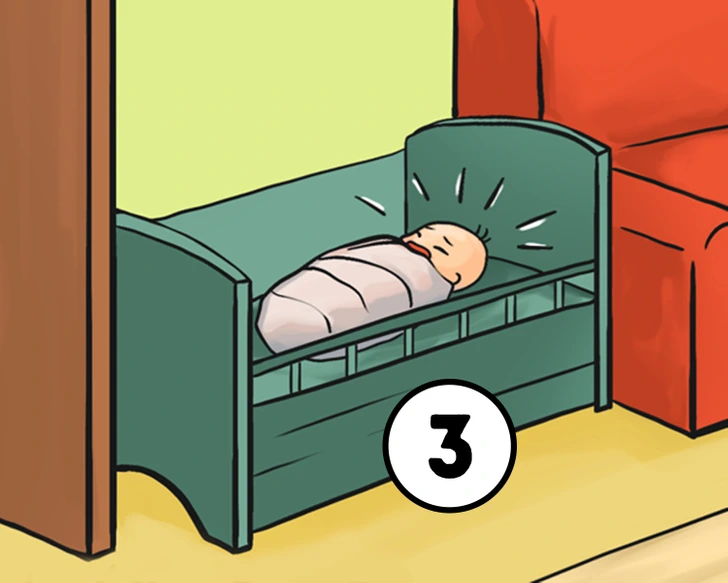 calm the crying baby