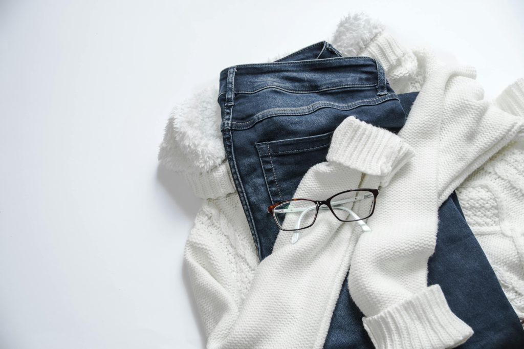 unused clothes and accessories