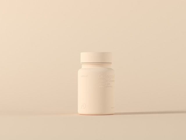 white pill bottle