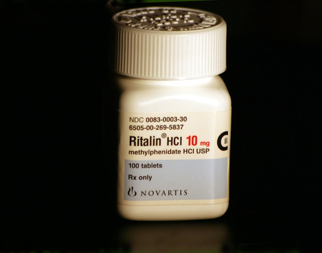 ritalin pill bottle