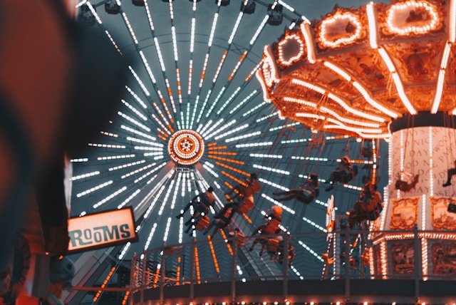 ride at an amusement park