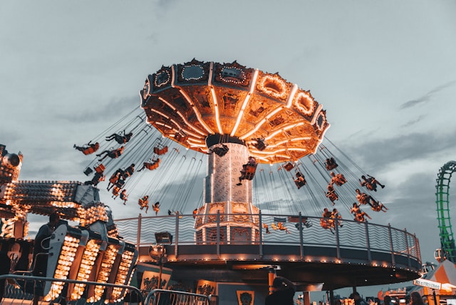 ride at an amusement park