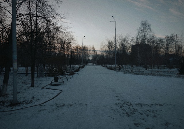 icey walkways