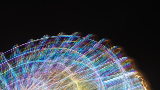ferris wheel in Santa's Village