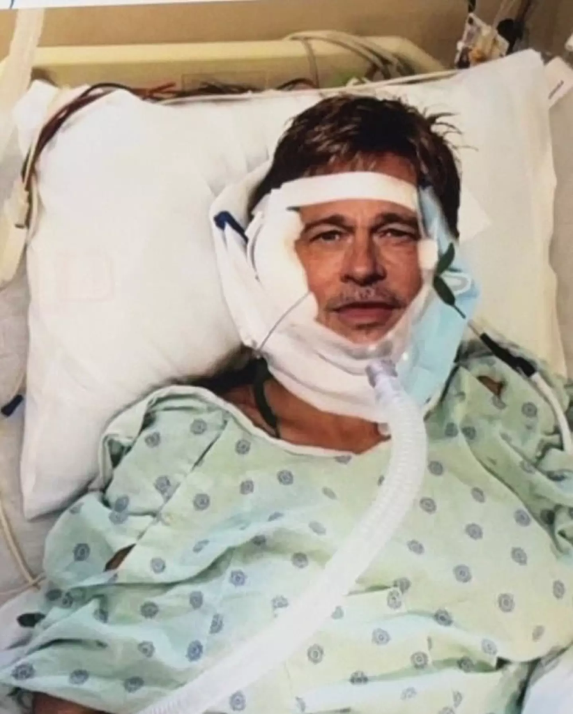 ai generated image of brad pitt