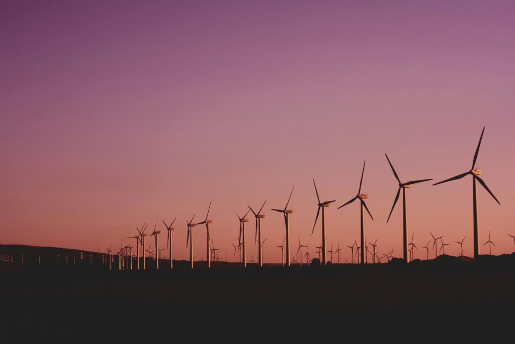 wind turbines